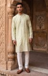 Outluk Wedding Vol 60 Silk Mens Kurta With Pajama 